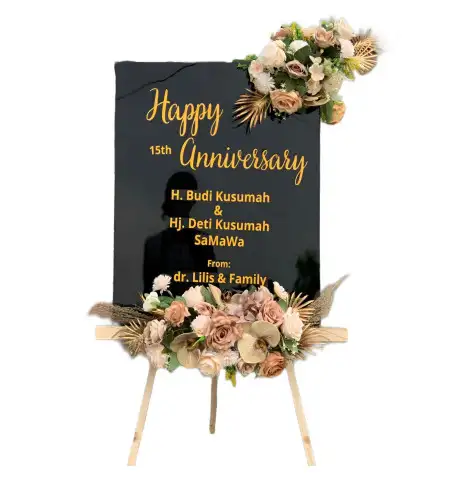 Papan Bunga Akrilik darangdan