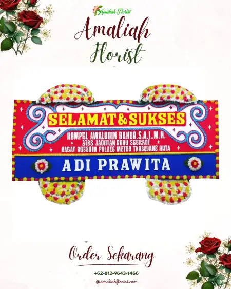 Papan Bunga Ucapan Selamat darangdan